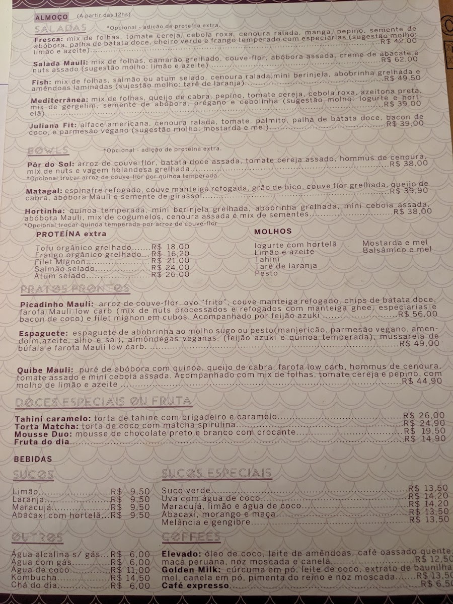 Mauli Bowls Menu - Image 3